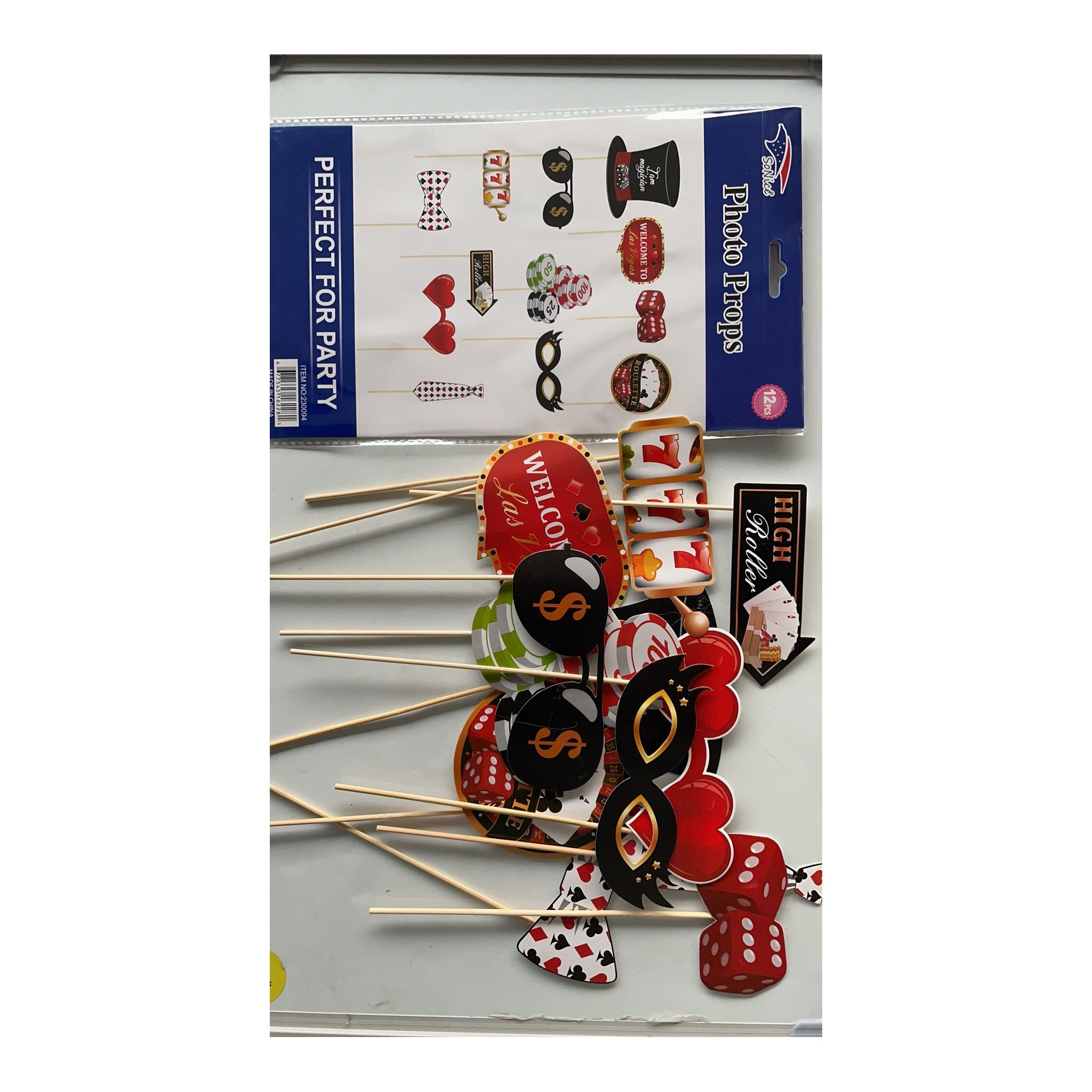 Photo Props Casino 120Pk/Cs